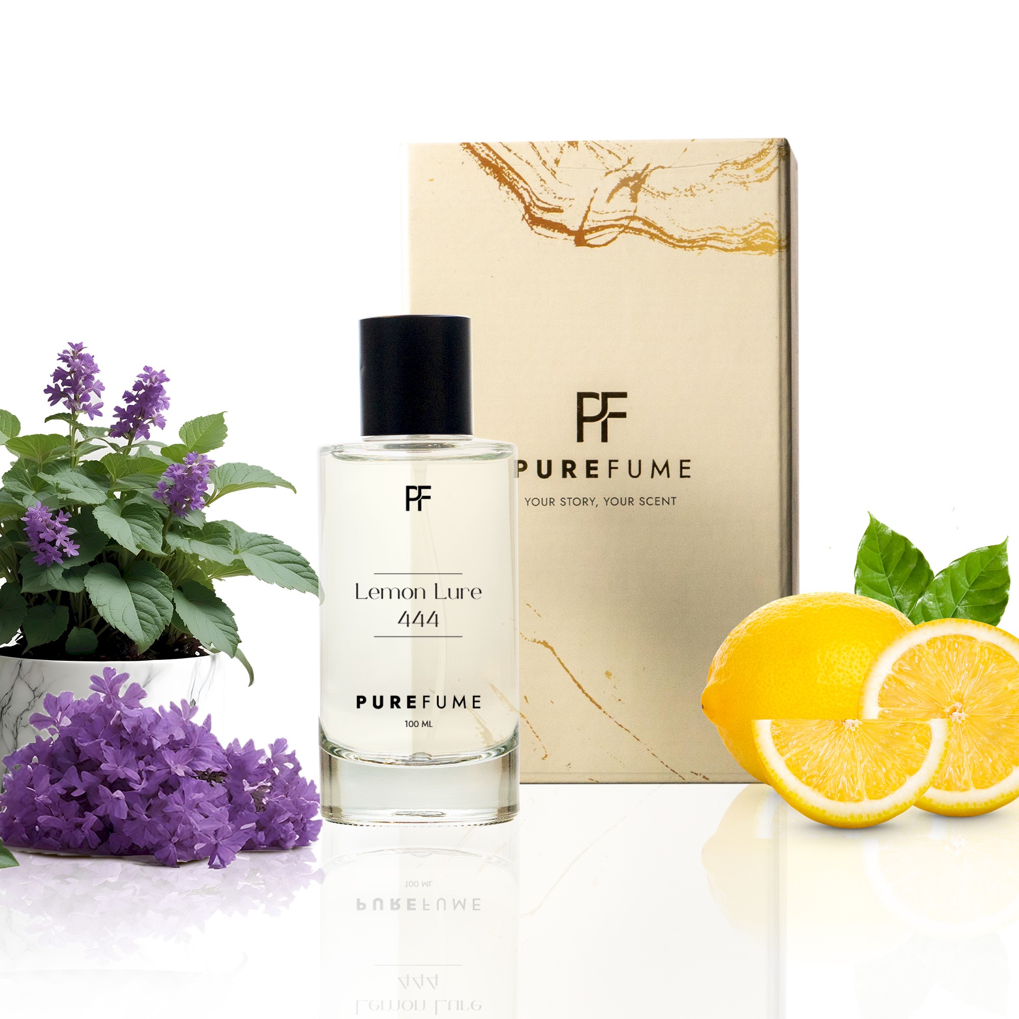 Buy Lemon Fragrance Perfume for Men & Women Online | Purefume